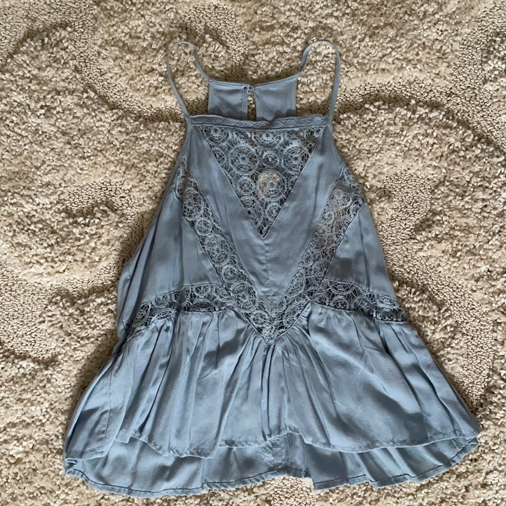 Blue Tank Top